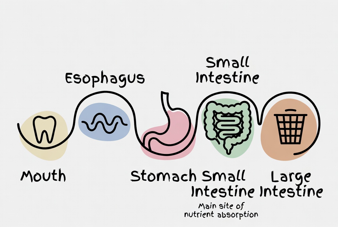 Original cover for How Digestion Really Works – A Simple Breakdown