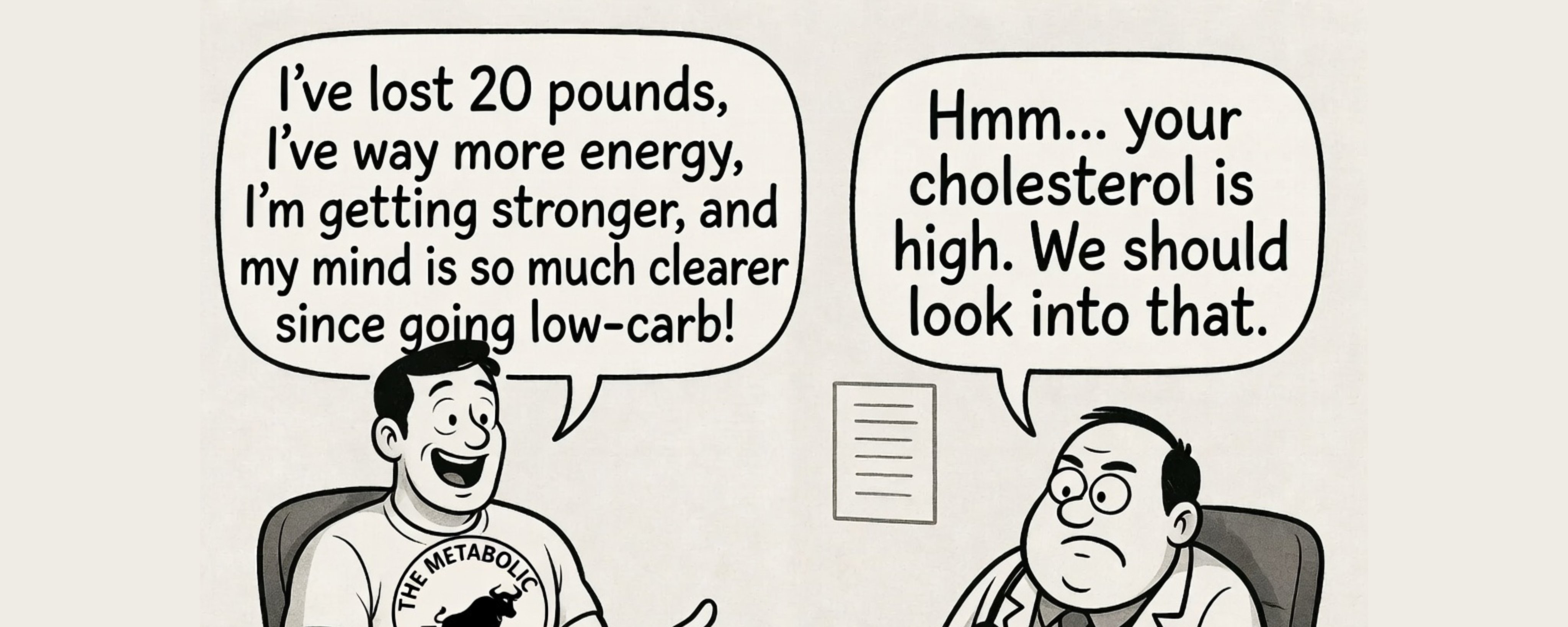 Original cover for The Truth About Cholesterol on a High-Fat Animal-Based Diet