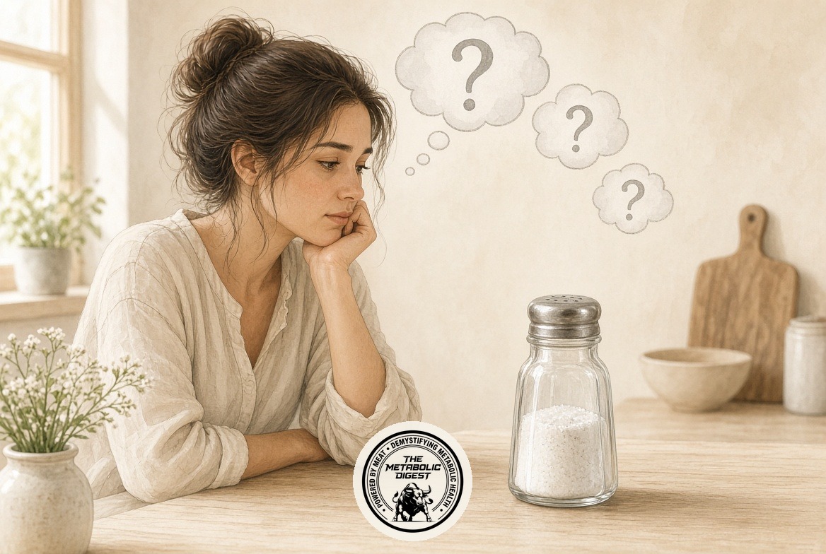 Original cover for The salt advice turns on the system that holds salt